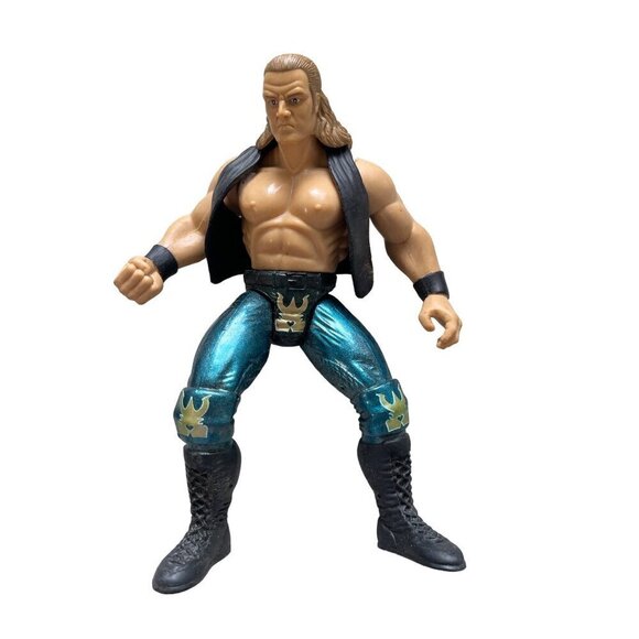 WWF WWE Triple H Figure Jakks Pacific 1998 Wrestlemania XV Signature Series 3 - Picture 1 of 4